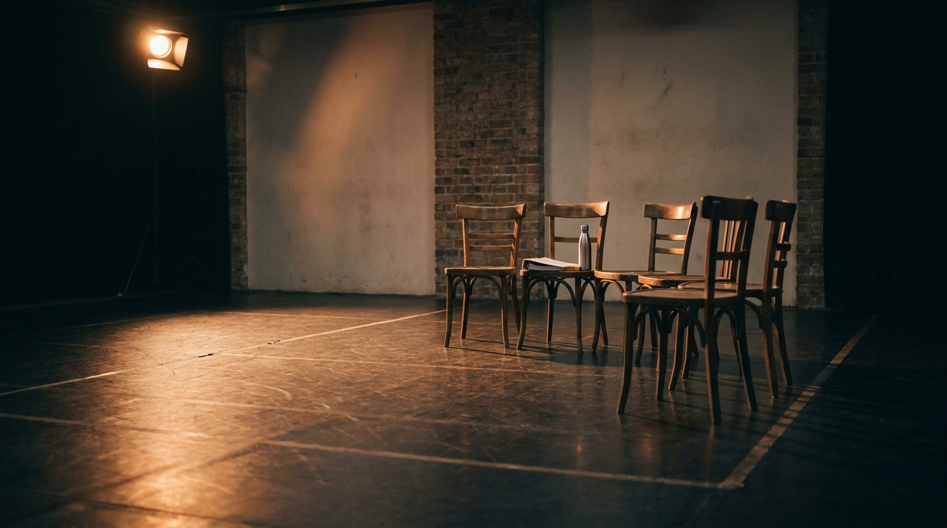 Rehearsal studio interior