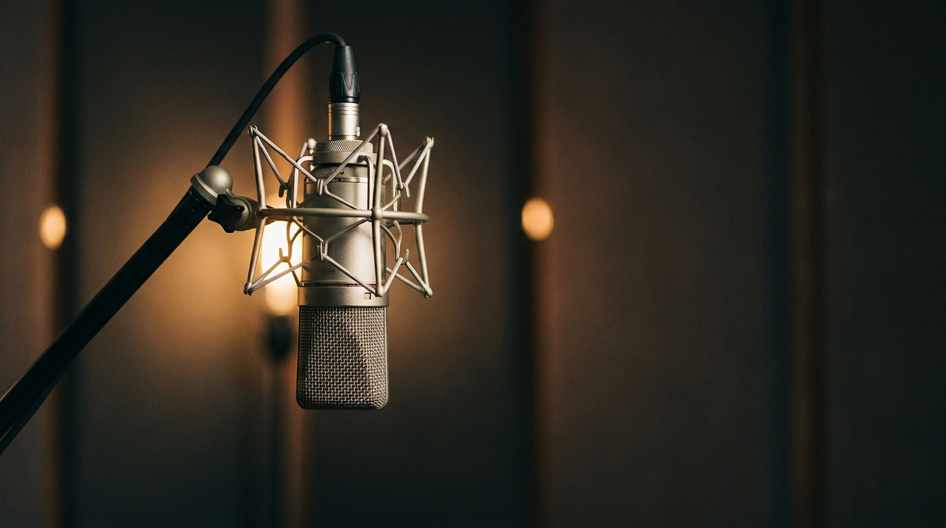 Studio condenser microphone